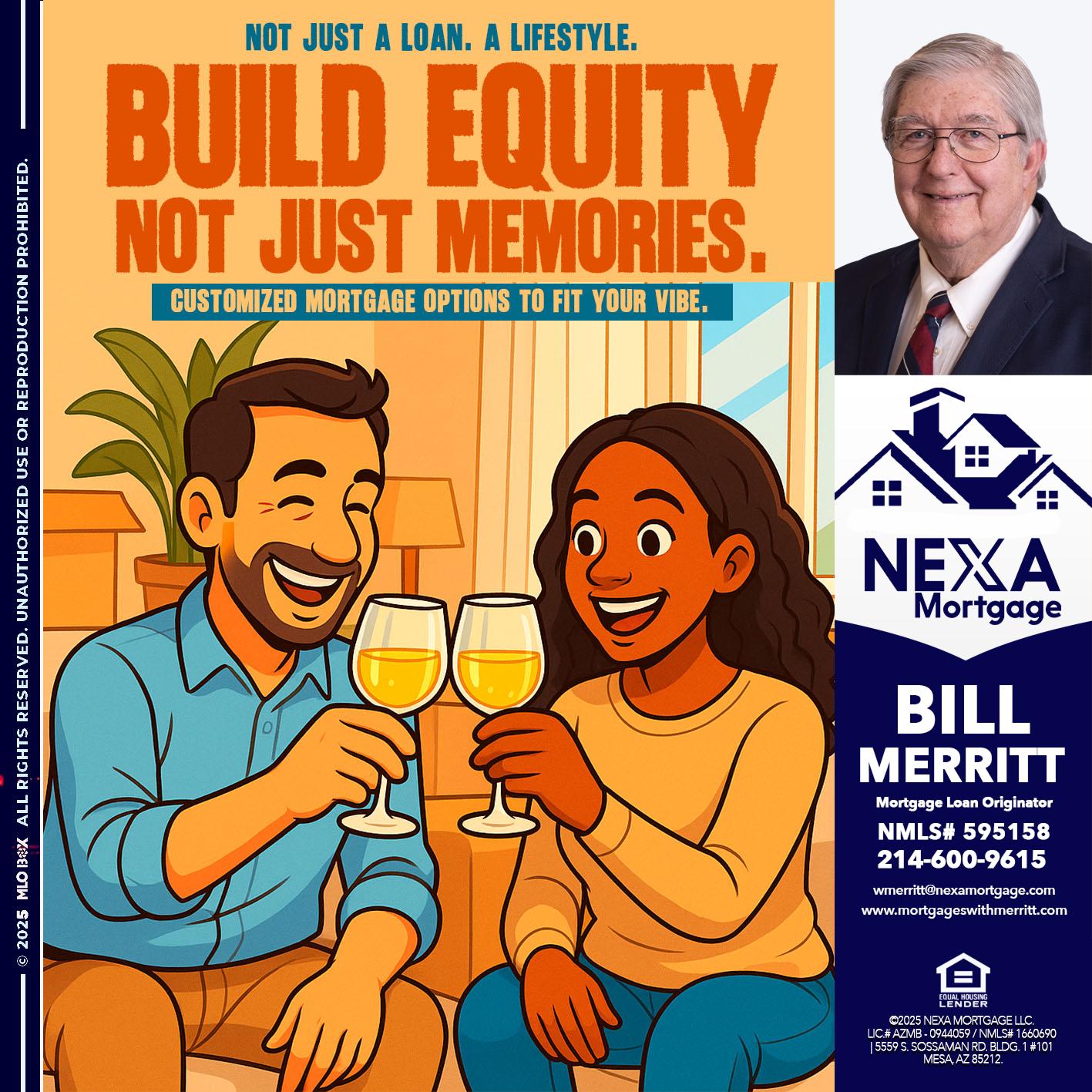BILD EQUITY - Bill Merritt -Mortgage Loan Originator
