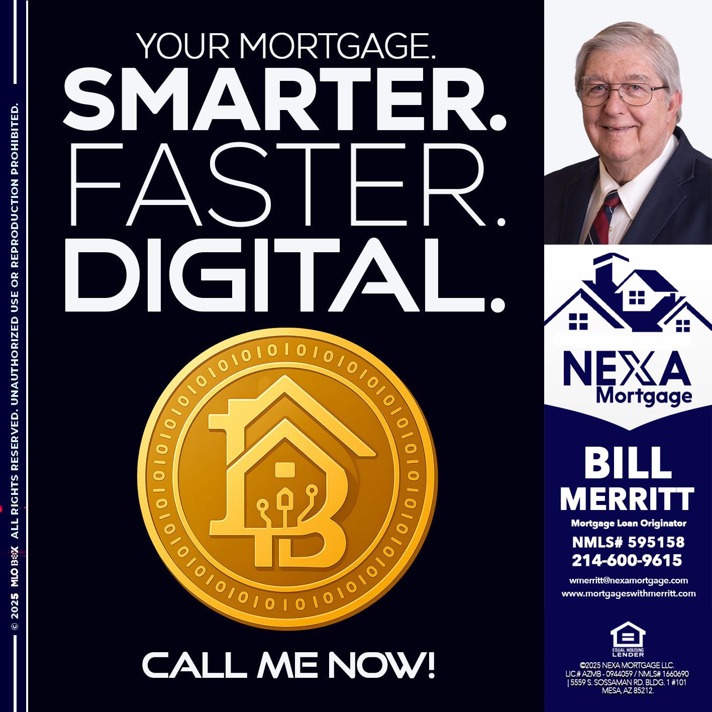 YOUR MORTGAGE - Bill Merritt -Mortgage Loan Originator