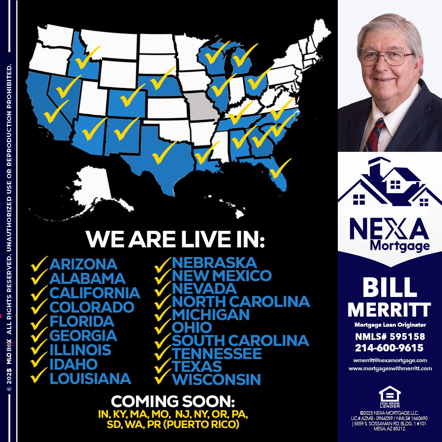 New Mexico live - Bill Merritt -Mortgage Loan Originator