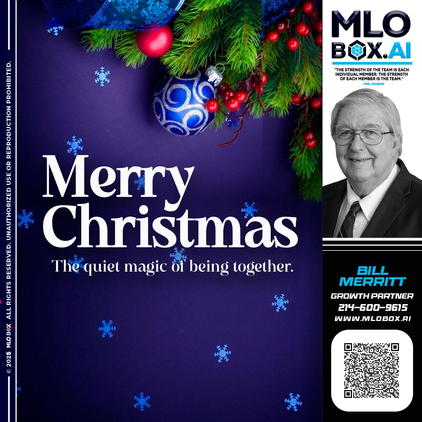 merry christmas - Bill Merritt -Mortgage Loan Originator