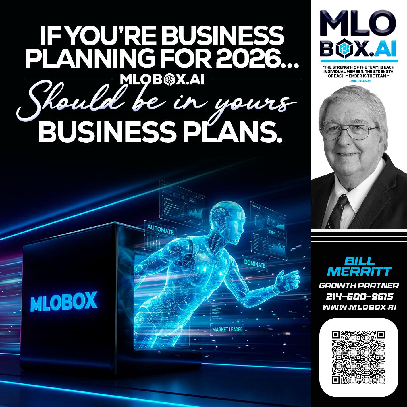 IF YOU - Bill Merritt -Mortgage Loan Originator