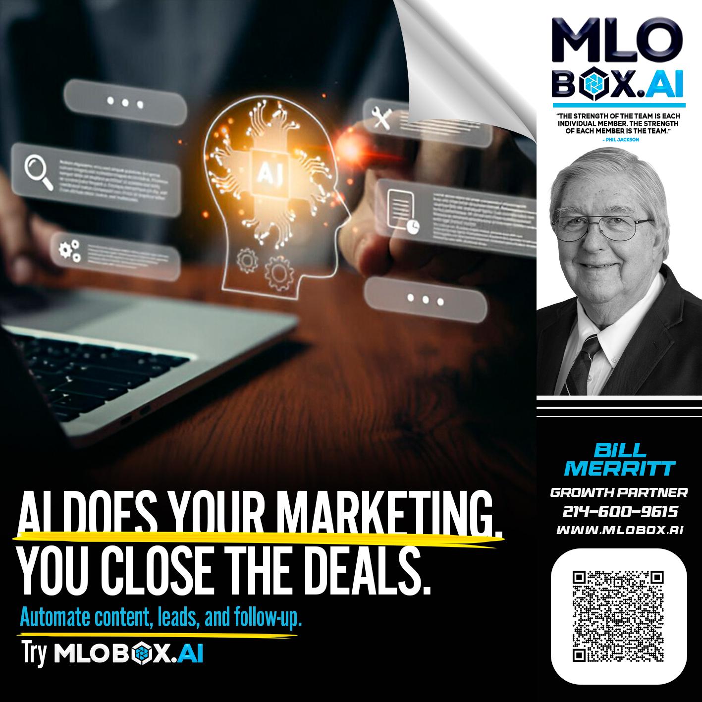 AI DOES - Bill Merritt -Mortgage Loan Originator