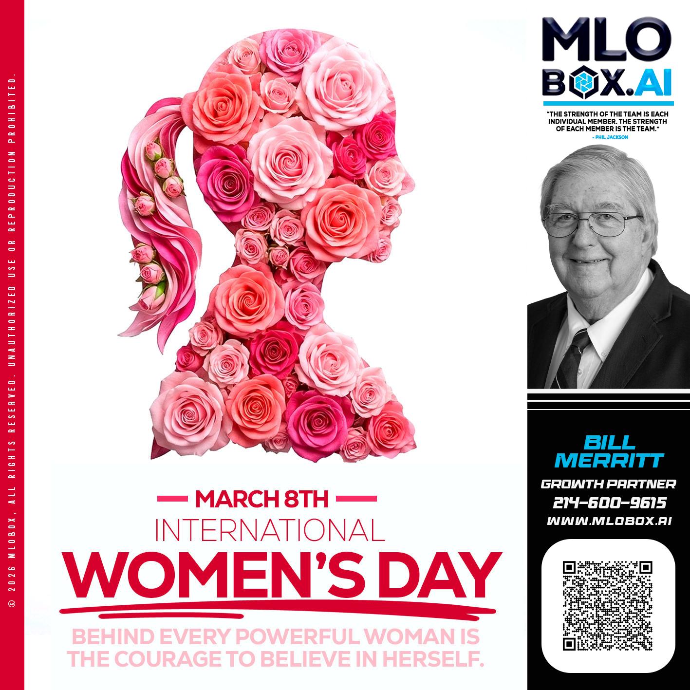 MARCH 8TH - Bill Merritt -Mortgage Loan Originator