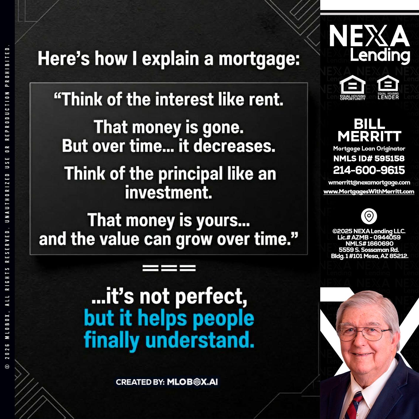 HERES NOW - Bill Merritt -Mortgage Loan Originator