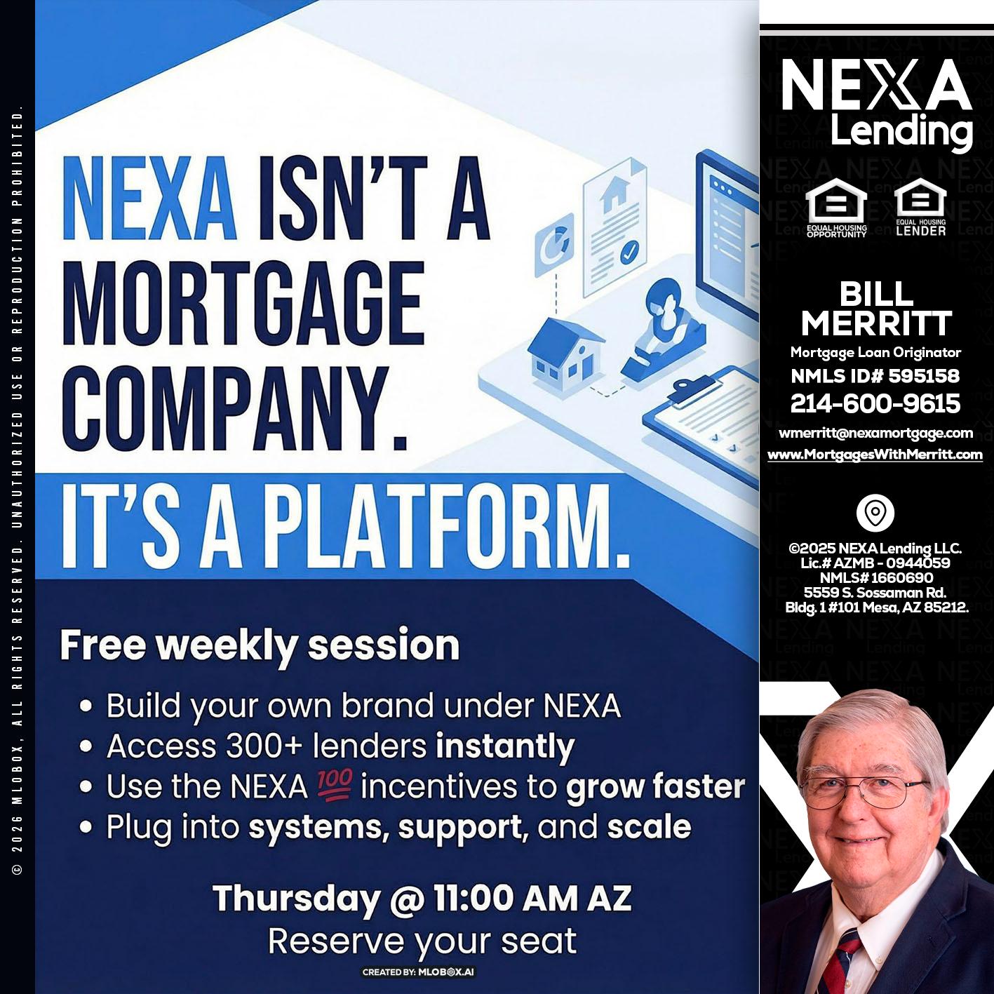 NEXA ISNT - Bill Merritt -Mortgage Loan Originator
