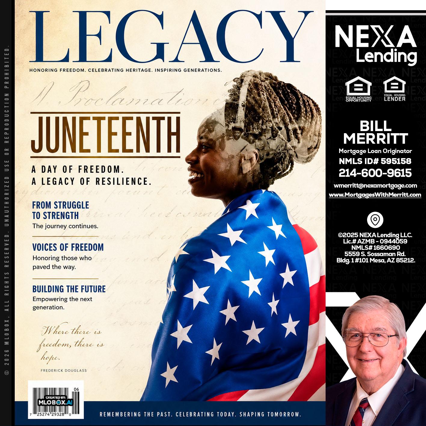LEGACY - Bill Merritt -Mortgage Loan Originator