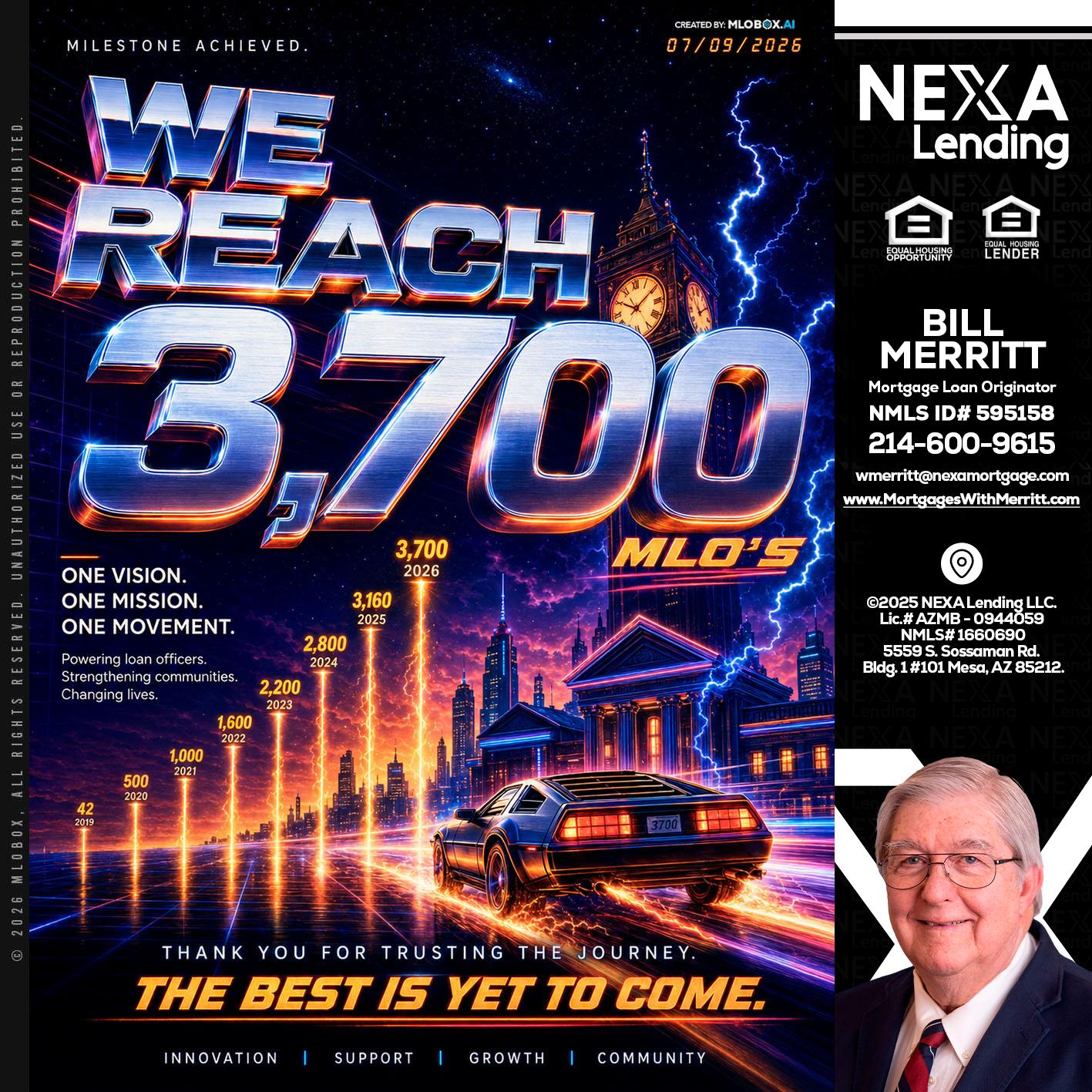 3700 MLOs - Bill Merritt -Mortgage Loan Originator