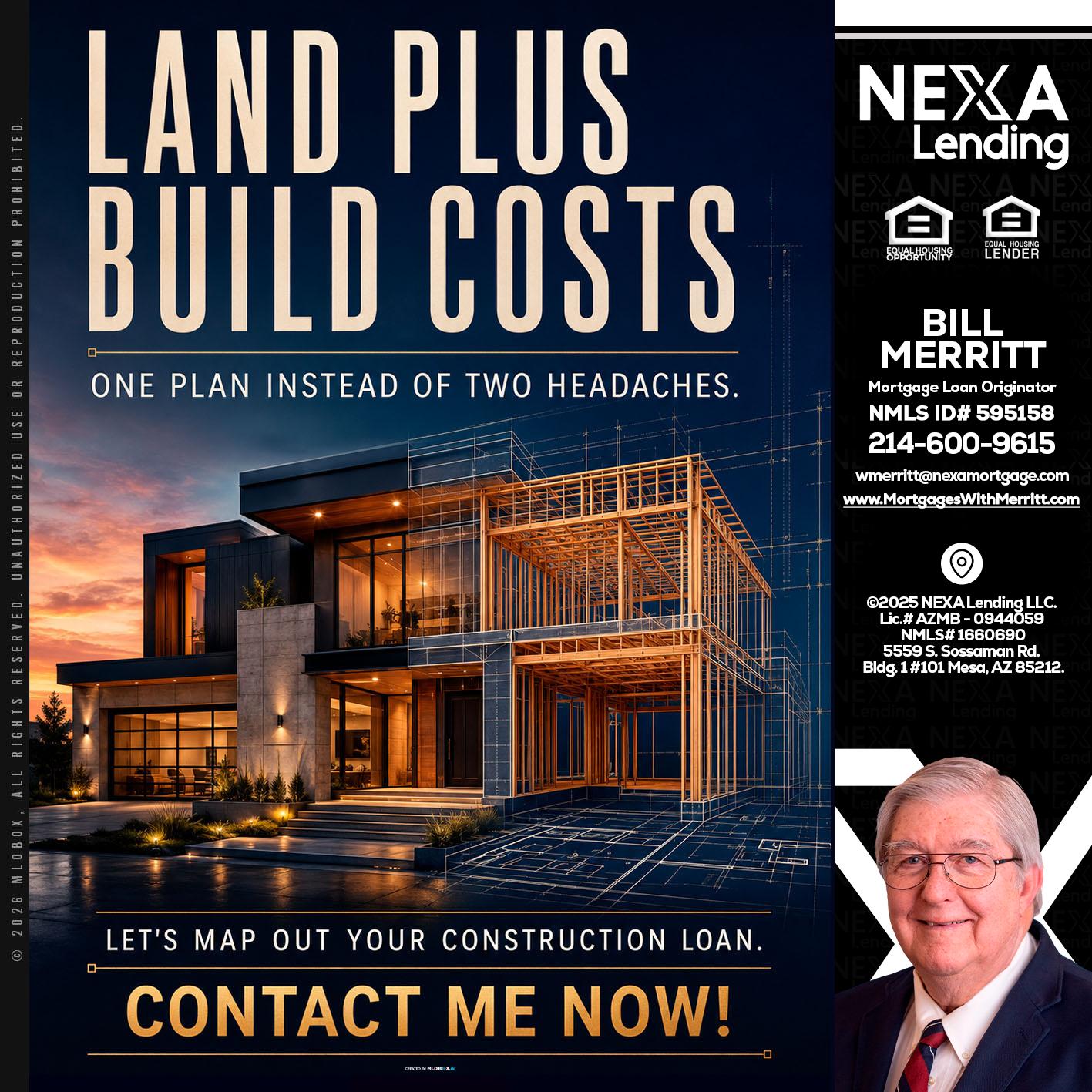 LAND PLUS - Bill Merritt -Mortgage Loan Originator