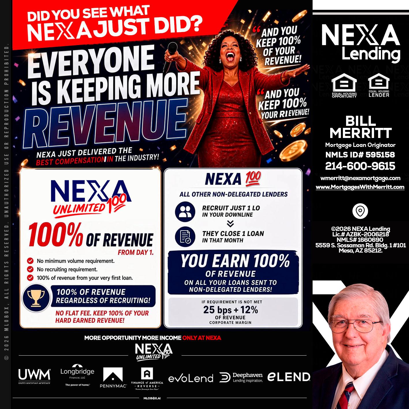 EVERYONE IS KEEPING - Bill Merritt -Mortgage Loan Originator